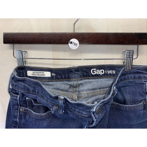 Gap Authentic True Skinny Womens Stretch Denim Jeans Size 28-10795 - Picture 5 of 9